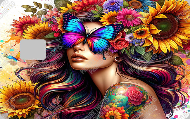 Bank  Card Sticker-BC-161